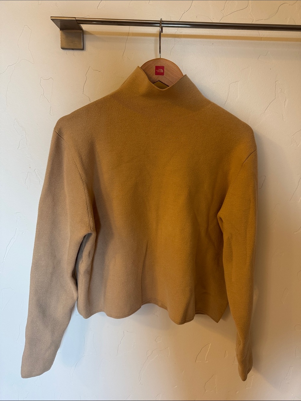 & Other Stories Camel Cowl Neck Sweater